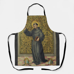 Saint Bernardino of Siena Renaissance Style Art Apron
