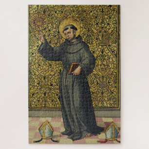 Saint Bernardino of Siena Renaissance Style Art Jigsaw Puzzle