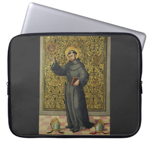 Saint Bernardino of Siena Renaissance Style Art Laptop Sleeve
