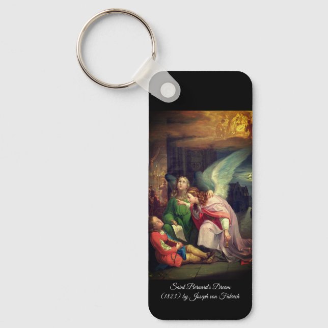 Saint Bernard's dream Key Ring (Front)