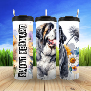 Saint Bernard's Sunny Charm Thermal Tumbler