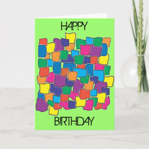 Saint Blocks - Birthday Card
