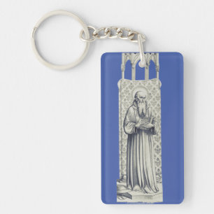 Saint  Bonaventure Seraphic Doctor Key Ring
