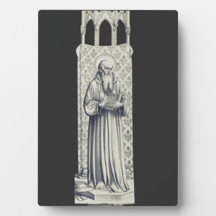 Saint  Bonaventure Seraphic Doctor Plaque