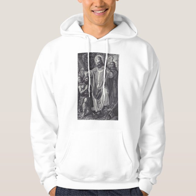 Saint Boniface of Mainz - Master of Learning Hoodie (Front)