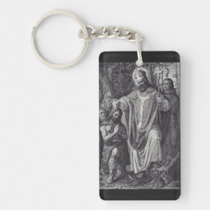 Saint Boniface Premium Apostle of Germany Key Ring