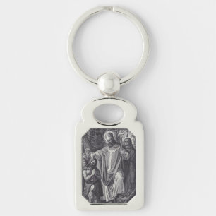 Saint Boniface Premium Apostle of Germany Key Ring