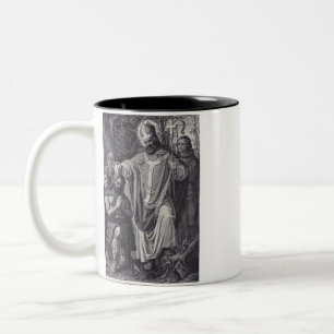 Saint Boniface Premium Apostle of Germany Two-Tone Coffee Mug