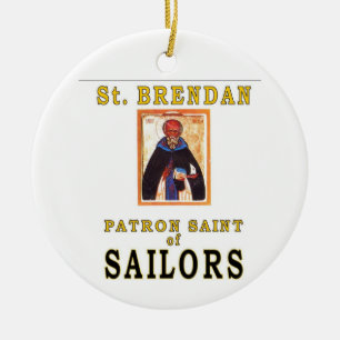 SAINT BRENDON CERAMIC TREE DECORATION