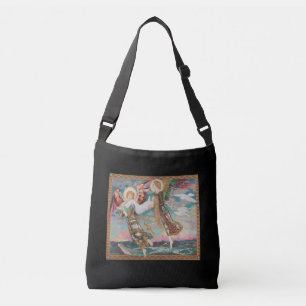 Saint Bride, c. 1913 by John Duncan Crossbody Bag