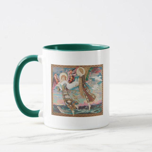 Saint Bride, c. 1913 by John Duncan Mug (Left)