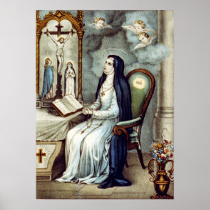 Saint Bridget - 1880 Poster