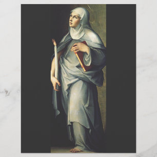 Saint Bridget of Sweden Medieval Mystic  Flyer