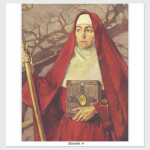 Saint Brigid of Kildare Celtic Flame Sacred Art