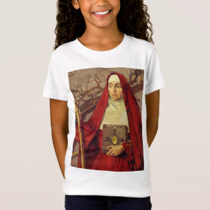 Saint Brigid of Kildare Celtic Flame Sacred Art T-Shirt