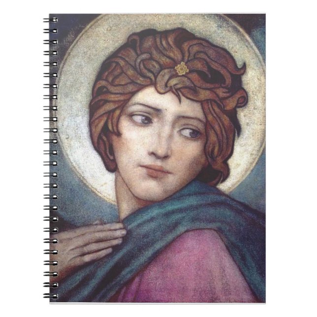 Saint Brigid of Kildare Sacred Celtic Art Notebook (Front)