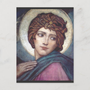 Saint Brigid of Kildare Sacred Celtic Art Postcard
