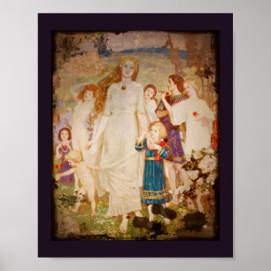 Saint Brigid the Bride Poster