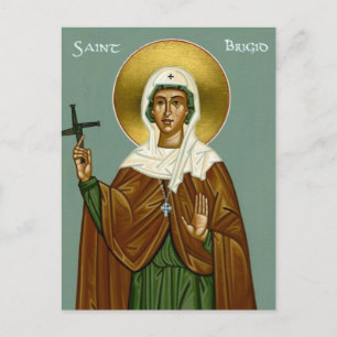 Saint Brigid's Cross Postcard