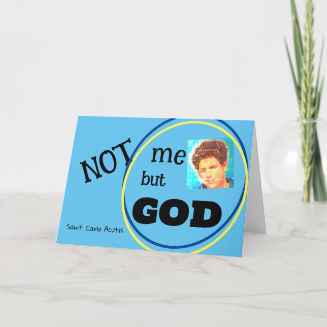 Saint Carlo Acutis Card (Front)