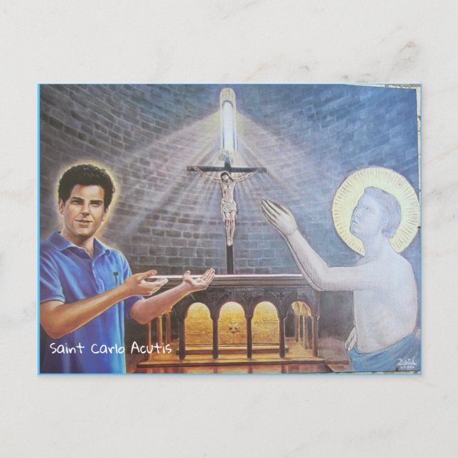 Saint Carlo Acutis Card (Front)