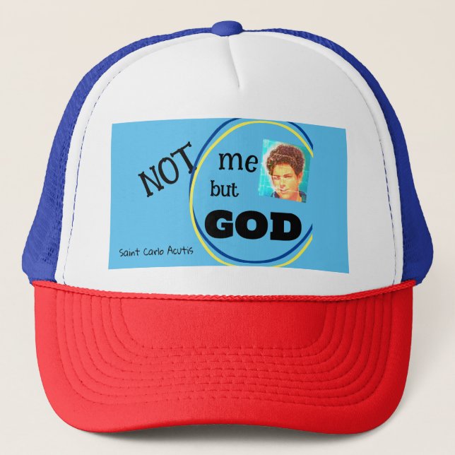 Saint Carlo Acutis Trucker Hat (Front)
