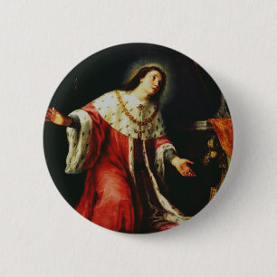 Saint Casimir Jagiellon 6 Cm Round Badge