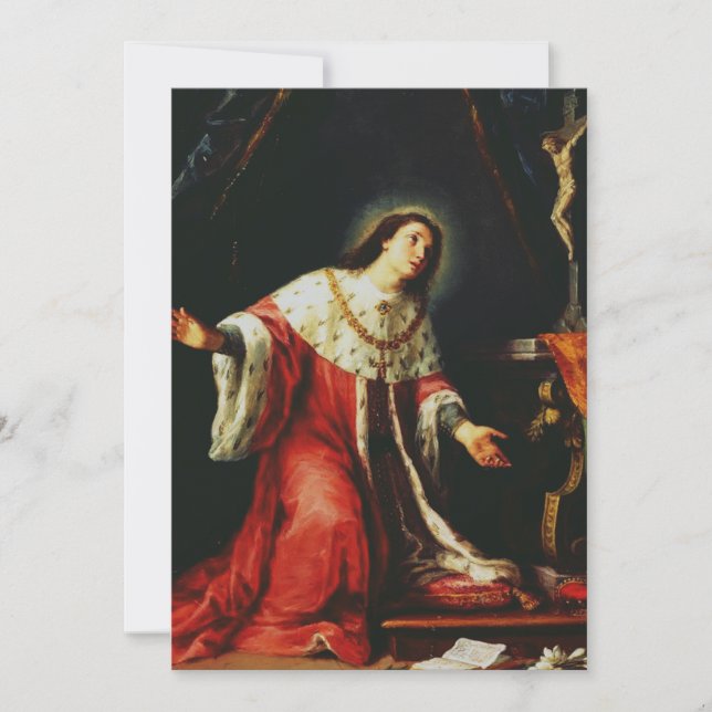 Saint Casimir Jagiellon  Thank You Card (Front)