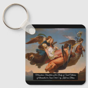 Saint Catherine Key Ring