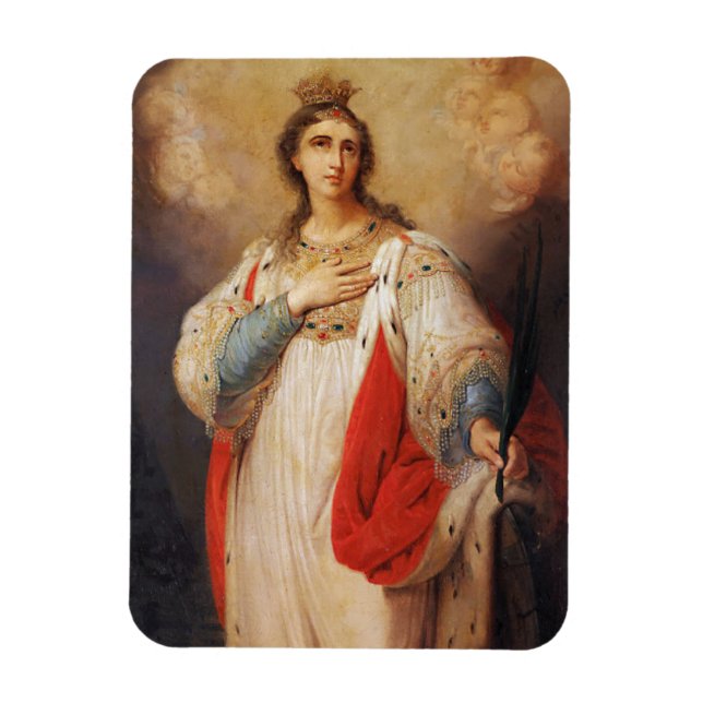 Saint Catherine Magnet (Vertical)