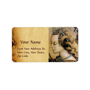 Saint Catherine of Alexandria Label
