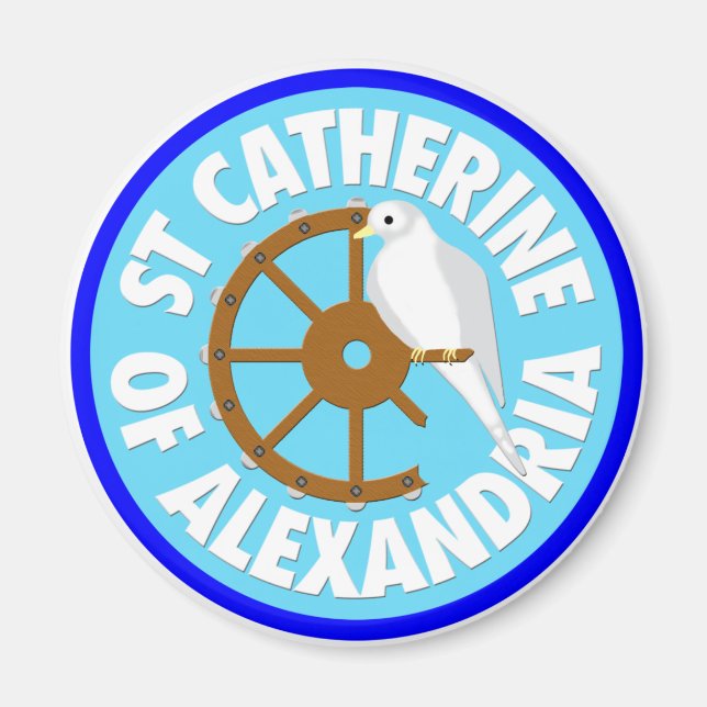 Saint Catherine of Alexandria Magnet (Front)
