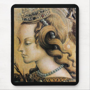 Saint Catherine of Alexandria Mouse Mat