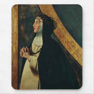 Saint Catherine of Siena by Juan Bautista Maino Mouse Mat
