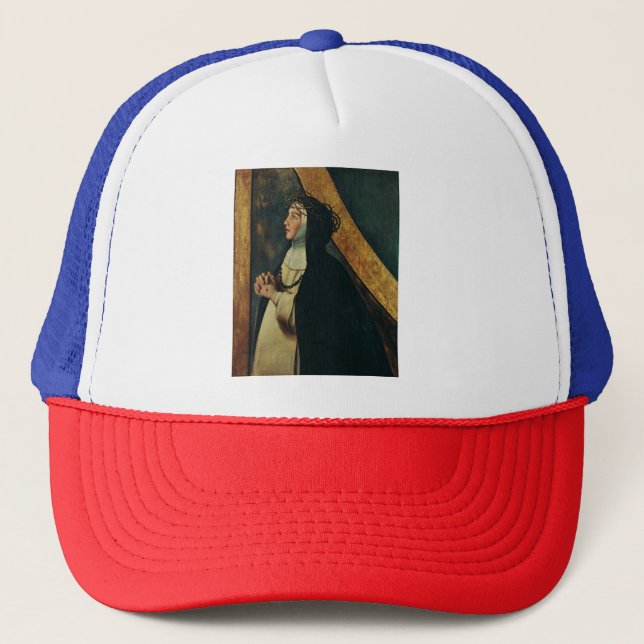 Saint Catherine of Siena by Juan Bautista Maino  Trucker Hat (Front)