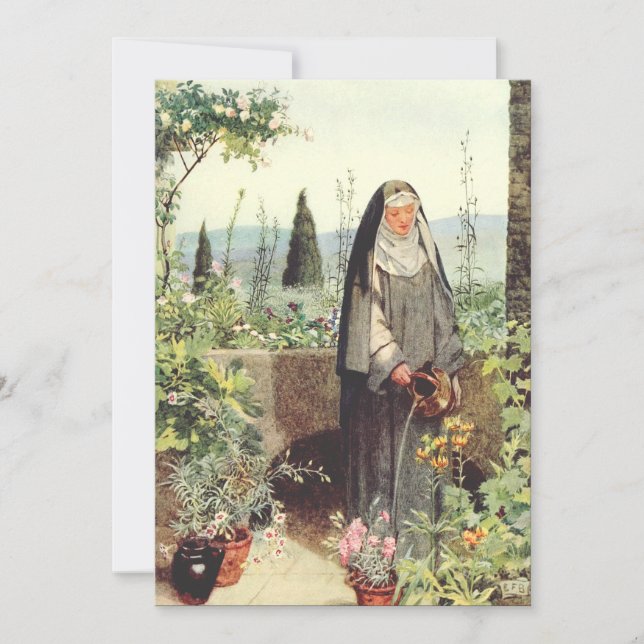 Saint Catherine of Siena Invitation (Front)