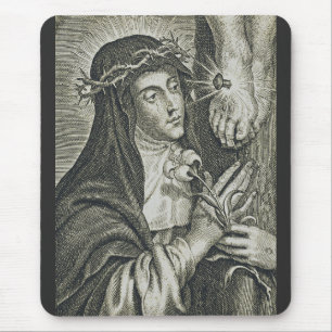 Saint Catherine of Siena Mouse Mat