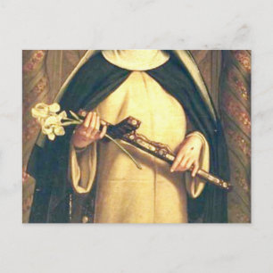 Saint Catherine Of Siena Postcard