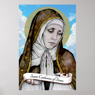 Saint Catherine of Siena Poster
