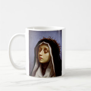 Saint Catherine of Siena The Dialogue Fine Art  Coffee Mug