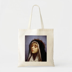 Saint Catherine of Siena The Dialogue Fine Art  Tote Bag