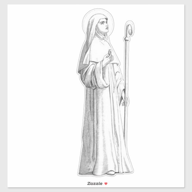 Saint Catherine of Siena Virgin (Sheet)