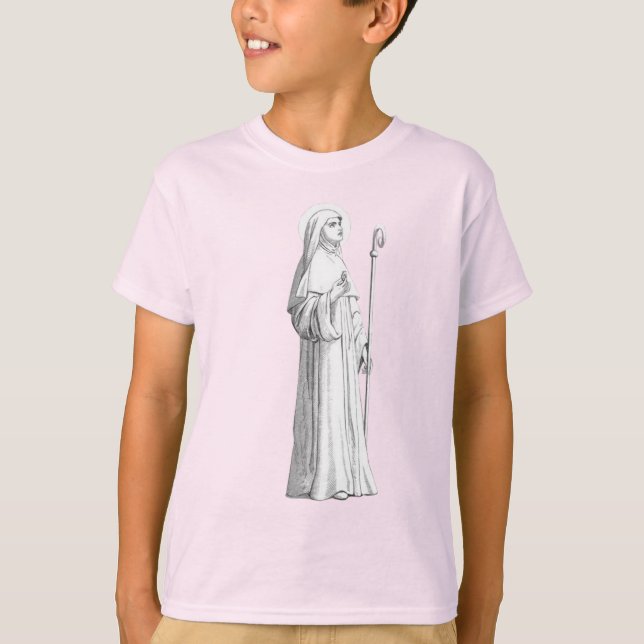 Saint Catherine of Siena Virgin T-Shirt (Front)
