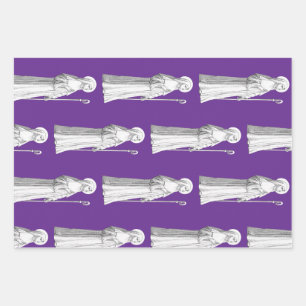 Saint Catherine of Siena Virgin Wrapping Paper Sheet