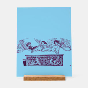 Saint Catherine’s Body Carried by the Angels Acrylic Sign