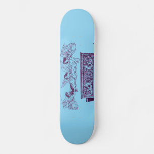Saint Catherine’s Body Carried by the Angels Skateboard