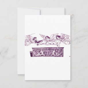 Saint Catherine’s Body Carried by the Angels Thank You Card