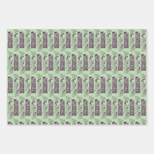 Saint Catherine’s Body Carried by the Angels Wrapping Paper Sheet