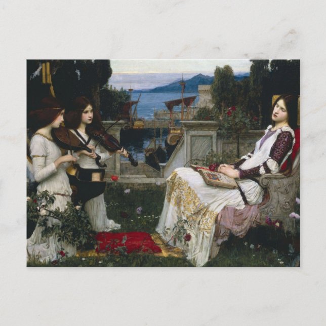 Saint Cecilia (1895) Postcard (Front)