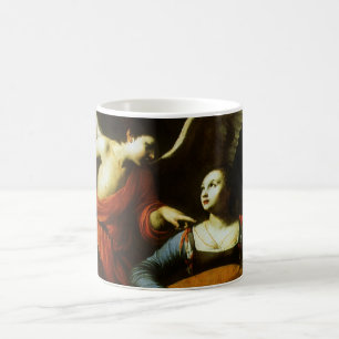 Saint Cecilia and the Angel by Carlo Saraceni Coffee Mug